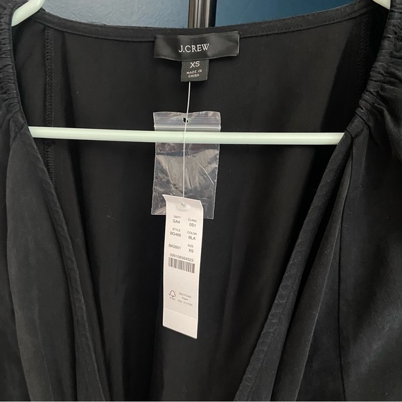 J. Crew drapey wrap mini dress - Picture 6 of 7